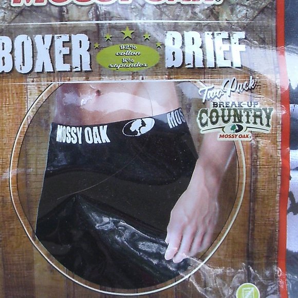 Mens Mossy Oak Boxer Brief 2 Pack Size M (32 - 34) NIP - Picture 6 of 11